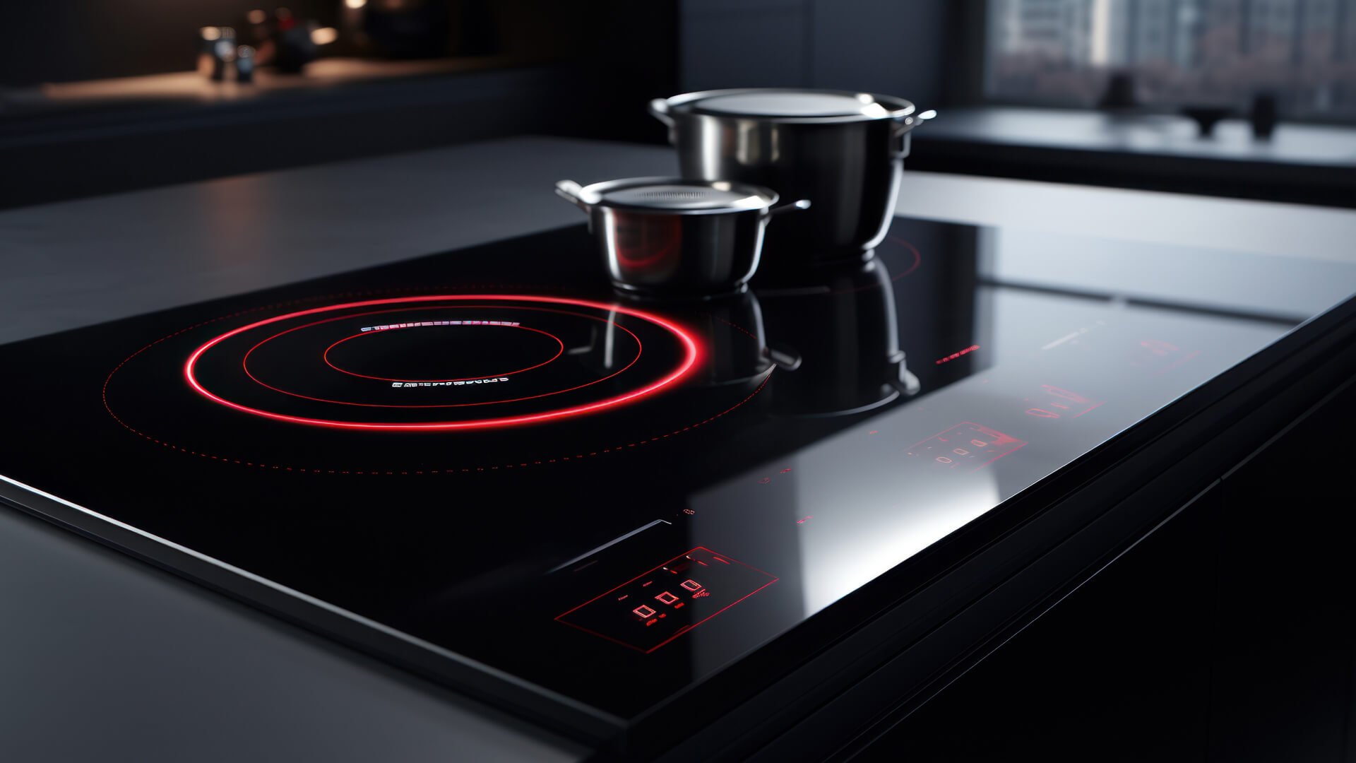 A kitchen cooktop on the Sunshine Coast.