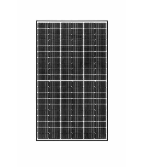 A solar panel on a white background.