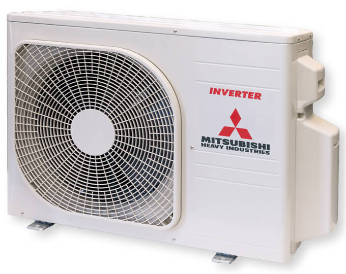 Mitsubishi inverter air conditioner.