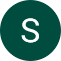 A green circle with the letter s in it.