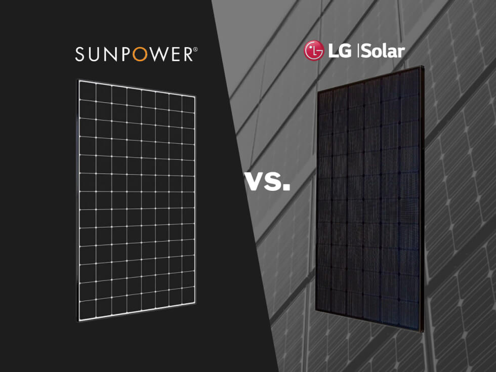 Sunpower vs lg solar.