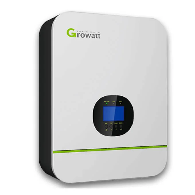 The growwatt solar inverter is shown on a white background.